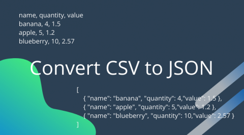 convert csv file to json python